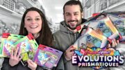 ON OUVRE ÉVOLUTIONS PRISMATIQUES EN FRANCAIS ! ( Tripacks et Coffret Poster )