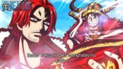 ONE PIECE 1136 – LUFFY TERKEJUT BERTEMU KEMBARAN SHANKS ! TRIO MONSTER VS KEMBARAN SHANKS