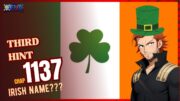 ONE PIECE 1137 THIRD HINT – IRISH?