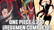 ONE PIECE CAPITULO 1137 (RESUMEN COMPLETO) | FIGARLAND SHAMROCK DERROTA A LOKI | LUFFY AL RESCATE