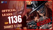 ONE PIECE OFFICIAL SPOILER 1136 – LOKI X SHANKS CONFIRMED AND  IDENTITY OF THE HOLY KNIGHT