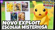 OS CARA É NINJA DEMAIS !! NOVO EXPLOIT DESCOBERTO NA ESCOLHA MISTERIOSA – POKEMON TCG POCKET