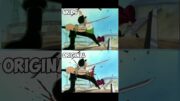 One Piece 4 kids vs original Zoro bản gốc và bản làm lại khác nhau như thế nào #ldvanime #shorts