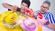 PECINTA POKEMON PASTI SUKA BEYBLADE INI!!