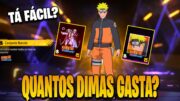 PEGANDO CONJUNTO NARUTO SHIPPUDEN, TORRE DE TOKENS FREE FIRE, NOVO EVENTO FF – NOVIDADES FREE FIRE