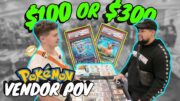 POKEMON CARD SHOW | VENDOR POV | WE SOLD SOME HEATTTT !?!? | The City Show