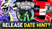 POKEMON NEWS! NEW LEGENDS Z-A RELEASE DATE HINTS? SWITCH 2 RELEASING ON 28TH MARCH LEAKS?