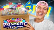 PRISMATIC EVOLUTIONS MYSTERY BOX OPENMAKEN!!