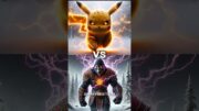 Pikachu vs Epic Animals | Lion, Gorilla, Panda, Elephant, Wolf #pikachu #pokemon #animals