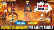 Playing Tournament 🔥 for Naruto Bundle | Solo Tournament Gameplay | Entry 20₹ Win 70₹