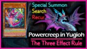 Powercreep in Yugioh – The Three Effect Rule