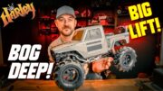 RC Mud truck with 2 simple pieces!