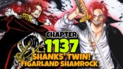 SHANKS TWIN BROTHER REVEALED!!! SHAMROCK LEADER NG HOLY KNIGHTS!!! One Piece Chapter 1137 Tagalog