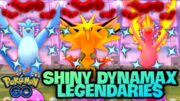 *SHINY DYNAMAX LEGENDARY POKEMON ARE COMING* Dynamax Articuno, Zapdos & Moltres Raids in Pokemon GO