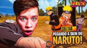 SURPREENDI MEU IRMÃO E PEGUEI O CONJUNTO NARUTO PRA ELE NO FREE FIRE! 😜