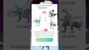 Separating✨️White Kyurem From Reshiram in #pokémongo #shorts