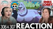 She's A WHAT?! 😂 | ONE PIECE | Reaction 306 & 307