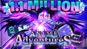 Spending 1.1 *MILLION* Stars For AIZEN In Anime Adventures? | Noob To Pro