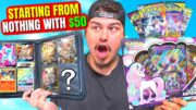 Starting A Pokémon Collection With $50 Budget! (Ep 1)