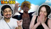 THE GREATEST SANJI MOMENT!!! 🔥 *ONE PIECE* Episodes 184-185 REACTION!