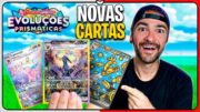 TODAS NOVAS CARTAS POKÉMON TCG de EVOLUÇÕES PRISMÁTICAS