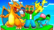 Teniendo Una FAMILIA de POKEMON en Minecraft!