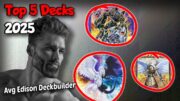 Top 5 Best NEW Edison Yugioh Decks for 2025 (& how to play them)