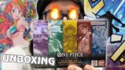 UNBOXING PREMIUM BOOSTER ONE PIECE CARD THE BEST STORAGE BOX SET #onepiece #onepiececardgame