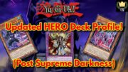 UPDATED 2025 HERO Deck Profile! (Post Supreme Darkness) #yugioh #yugiohtcg #yugiohcommunity #konami