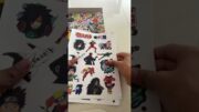 Unboxing Naruto stickers ✨✨✨✨✨✨✨✨