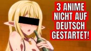 WAS?! 3 Neue Anime starten NICHT in Deutschland!