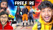 WE BECOMES NARUTO IN FREE FIRE!😍 @ChapatiHindustaniGamer @KhatarnakIshan @SenpaiSpider