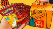 🍟Wir Öffnen 30 Pokemon McDonalds Drachen Booster!