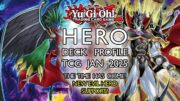 YU-GI-OH! HERO DECK PROFILE (TCG JAN 2025) | The New Evil HERO Support is finally here!