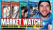 YUGIOH MARKET WATCH: SUPREME DARKNESS | WHITE FOREST SUPPORT | META TRENDS | Yu-Gi-Oh!