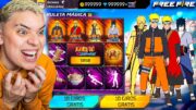 ¡COMPRE LA SKIN DE NARUTO X FREE FIRE Y ES PERFECTA!!!  🤑 * MUCHO DINERO *  🤑